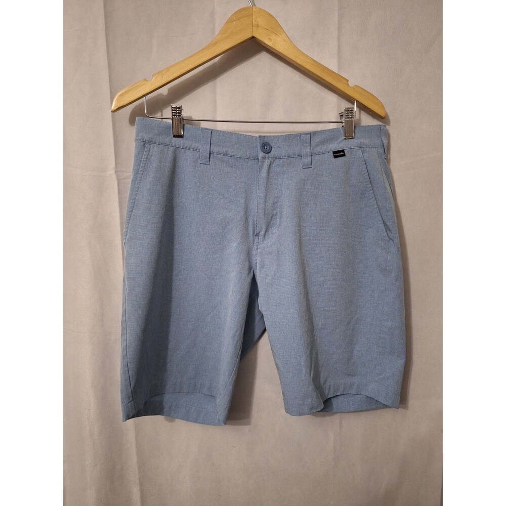 Travis Mathew Beck Golf Shorts Mens Size 32 Blue Style 1MM208 Preppy Performance